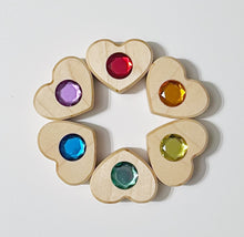 Load image into Gallery viewer, Maple Mini Gem Hearts
