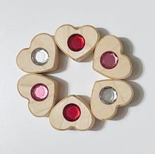 Load image into Gallery viewer, Maple Mini Gem Hearts