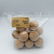 Load image into Gallery viewer, Small Wooden Balls 12pcs Unfinished DIY Set