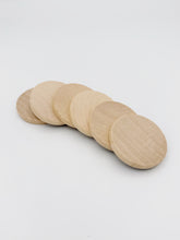 Load image into Gallery viewer, Natural Wooden Coins Counting Set 36pcs DIY