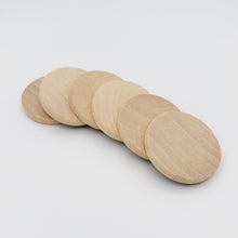 Load image into Gallery viewer, Natural Wooden Coins Counting Set 36pcs DIY