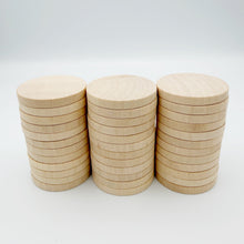 Load image into Gallery viewer, Natural Wooden Coins Counting Set 36pcs DIY