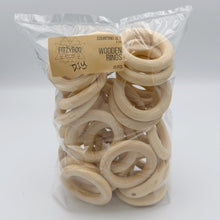 Load image into Gallery viewer, Natural Wooden Rings Counting Set 36pcs DIY