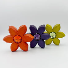 Load image into Gallery viewer, Halloween Gem Flower Trio