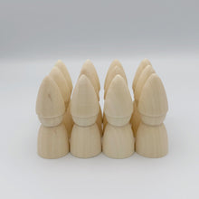 Load image into Gallery viewer, Wooden Peg Doll Gnomes DIY