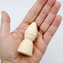 Load image into Gallery viewer, Wooden Peg Doll Gnomes DIY