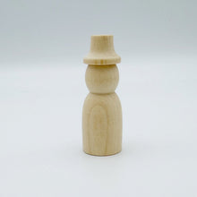 Load image into Gallery viewer, Wooden Peg Doll Wizards DIY