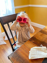 Load image into Gallery viewer, “Love Bug” Pink Kaleidoscope Goggles