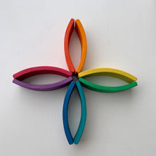 Load image into Gallery viewer, 4cm Mini Rainbow Curve Blocks