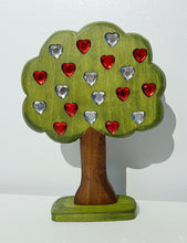 Load image into Gallery viewer, Green Heart Gem Tree
