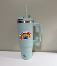 Load image into Gallery viewer, Rainbow Wooden Toy Mom Vinyl Sticker
