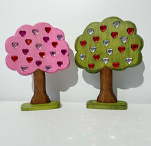 Load image into Gallery viewer, Pink Heart Gem Tree
