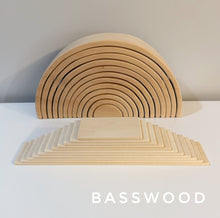 Load image into Gallery viewer, 11 piece Unfinished Natural Wood DIY Building Boards
