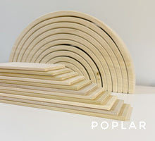 Load image into Gallery viewer, 11 piece Unfinished Natural Wood DIY Building Boards
