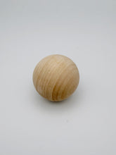 Load image into Gallery viewer, Small Wooden Balls 12pcs Unfinished DIY Set
