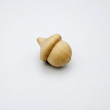 Load image into Gallery viewer, Natural Wooden Acorns 18pcs DIY Set

