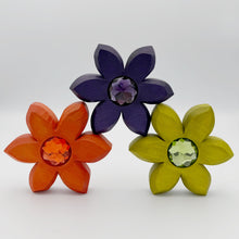 Load image into Gallery viewer, Halloween Gem Flower Trio
