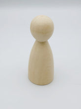 Load image into Gallery viewer, Large Wooden Peg Dolls DIY
