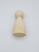 Load image into Gallery viewer, Large Wooden Peg Dolls DIY
