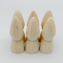 Load image into Gallery viewer, Wooden Peg Doll Gnomes DIY
