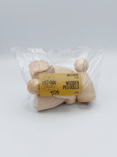 Load image into Gallery viewer, 6.5cm Natural Wooden Peg Dolls DIY

