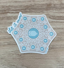 Load image into Gallery viewer, Let It Snow Vinyl Sticker
