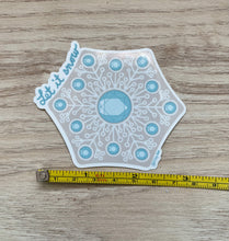 Load image into Gallery viewer, Let It Snow Vinyl Sticker
