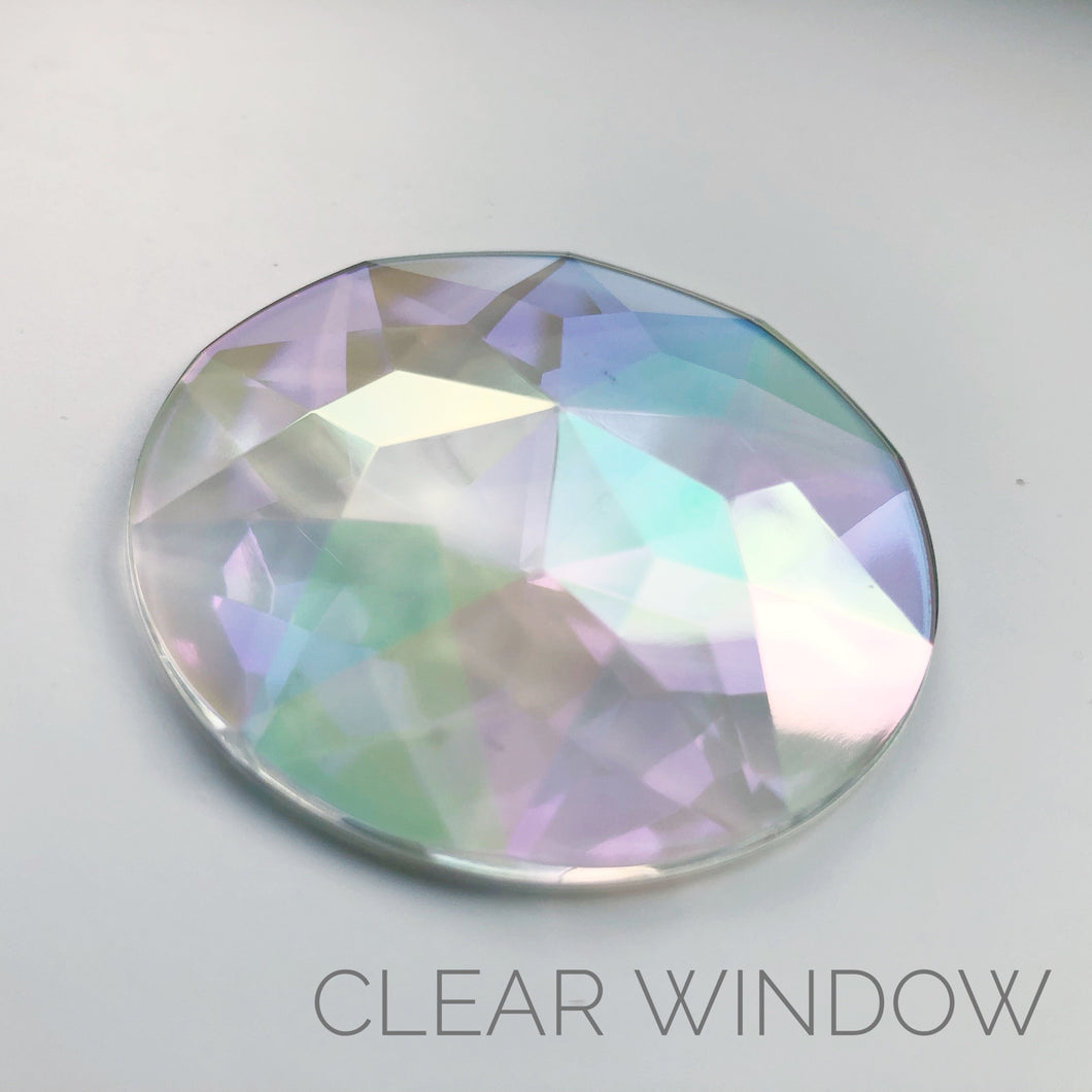 50mm Aurora Borealis (AB) Window Gems