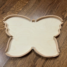 Load image into Gallery viewer, Wooden Butterfly Tray
