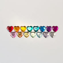 Load image into Gallery viewer, Mega Rainbow Heart Gem Play Set
